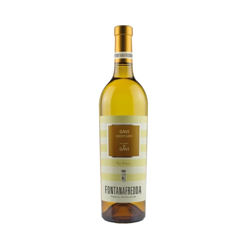Set 2 x Vin Fontanafredda Gavi Del Comune Di Gavi DOCG, Alb, 0.75 l