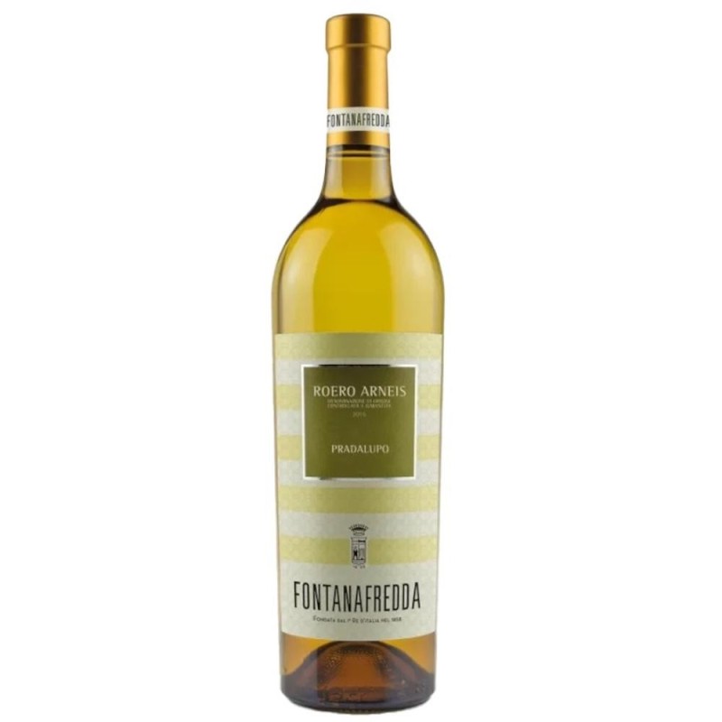 Set 2 x Vin Fontanafredda Pradalupo Roero Arneis DOCG, Alb, 0.75 l