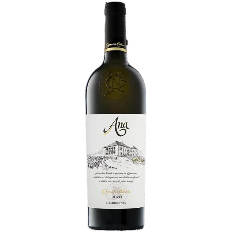 Set 2 x Vin Jidvei Owner's Choice Ana, Chardonnay, Sec, 0.75 l