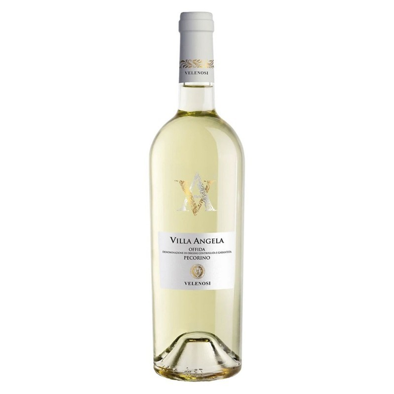 Set 2 x Vin Offida Pecorino Villa Angela Velenosi DOCG, Alb Sec, 0.75 l