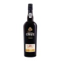 Set 2 x Vin Porto Cruz, 20 Ani, 20% Alcool, Cutie de Lemn, Rosu, 0.75 l