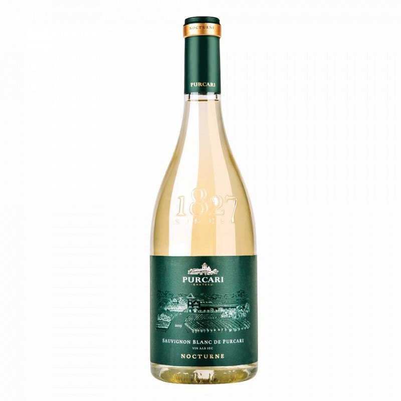 Set 2 x Vin Purcari Nocturne Alb Sec, Sauvignon Blanc 0.75 l