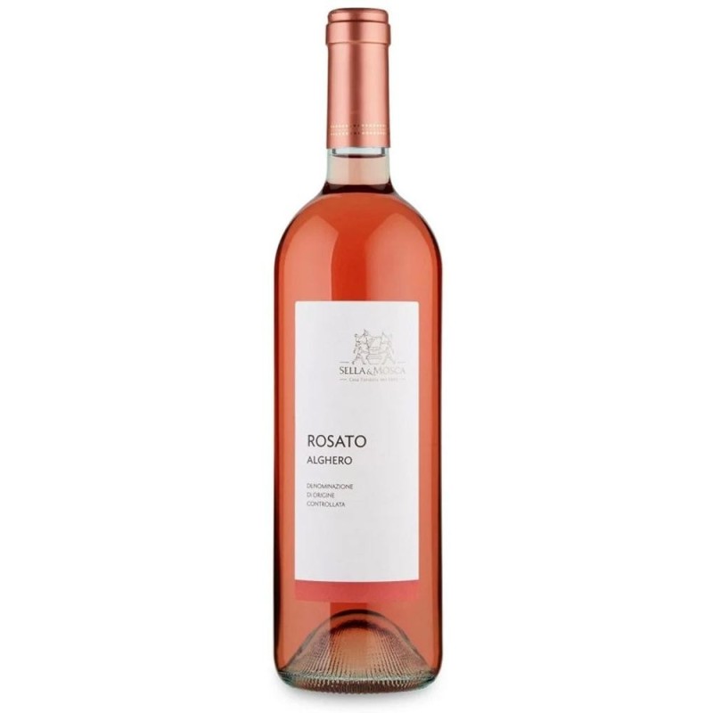 Set 2 x Vin Rose Sella&Mosca Alghero Rosato DOC, Sec, 0.75 l