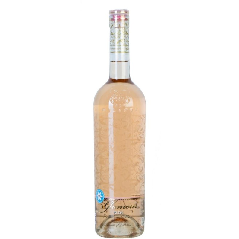 Set 2 x Vin Rose Suvorov, Glamour Reserve Rose, Demidulce, 0.75 l