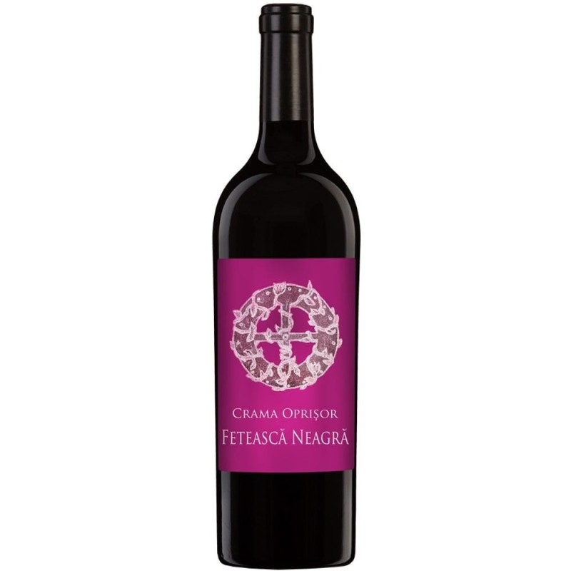 Set 2 x Vin Rosu Crama Oprisor Feteasca Neagra Premium, Sec, 0.75 l