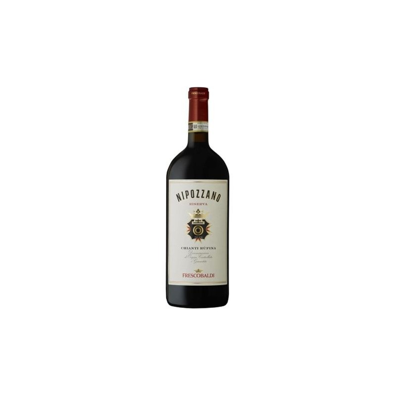 Set 2 x Vin Rosu, Italia Frescobaldi Castello Nipozzano, Nipozzano Riserva Chianti Rufina Magnum, DOCG, Sec, 13%, 1.5 l