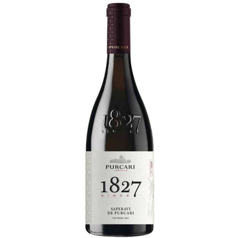 Set 2 x Vin Rosu Purcari 1827, Saperavi Limited Edition, Sec, 0.75 l