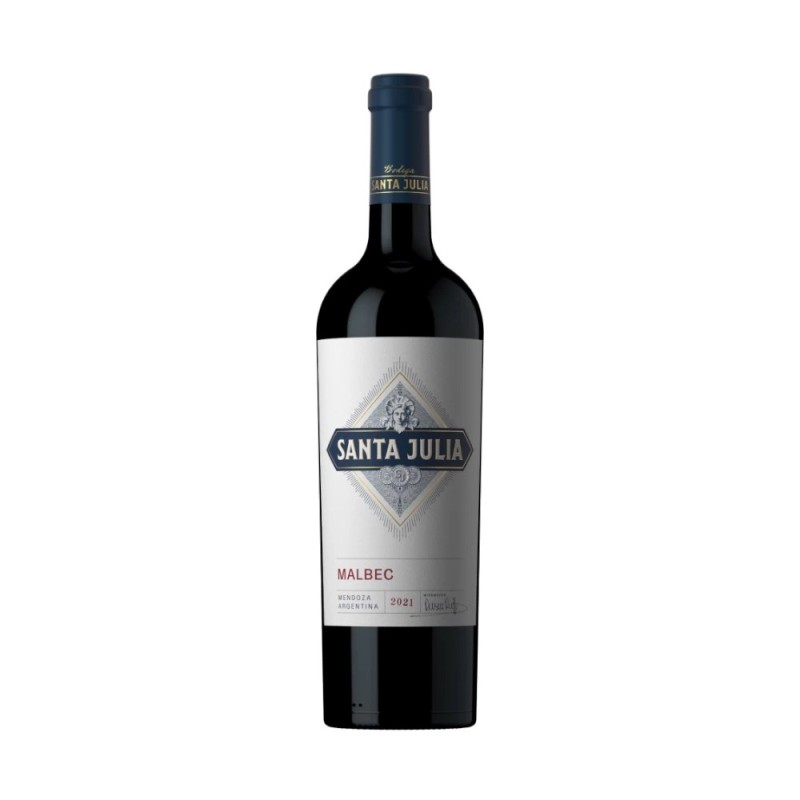Set 2 x Vin Santa Julia Malbec, Rosu, 0.75 l