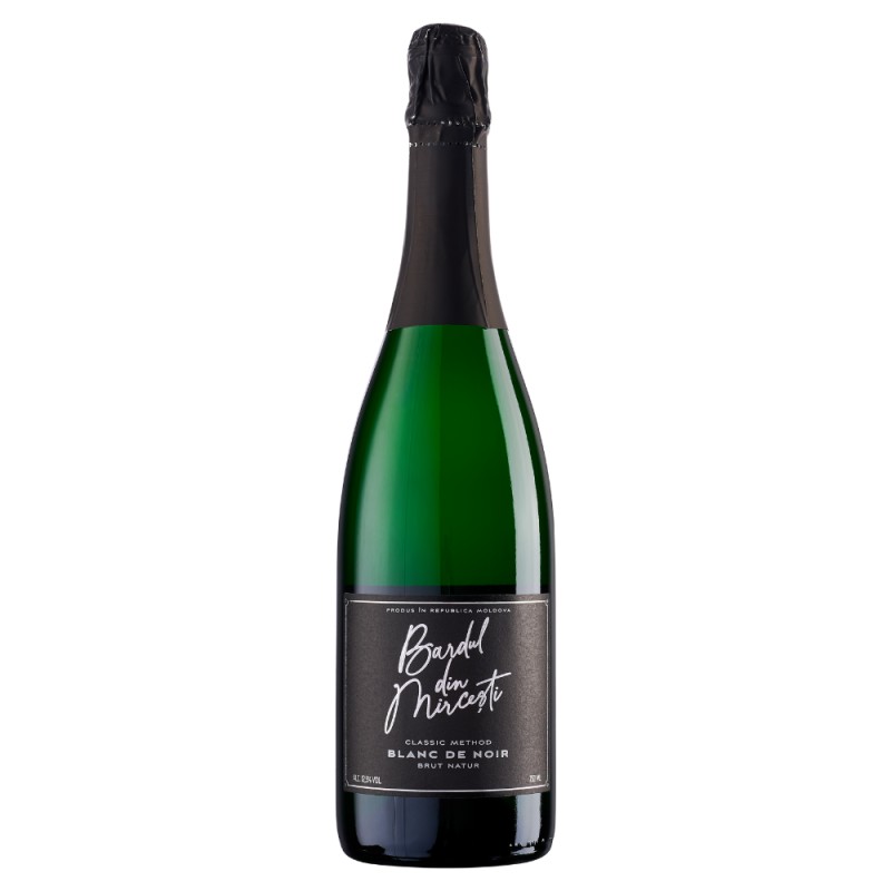 Set 2 x Vin Spumant Bardul din Mircesti, Blanc de Noir, Alb Brut, 0.75 l