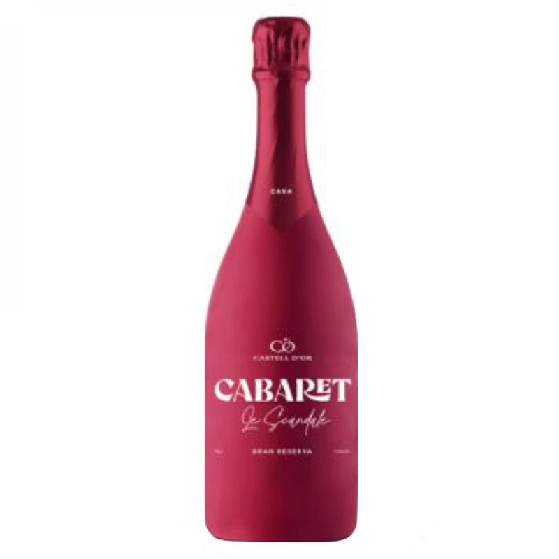 Set 2 x Vin Spumant Castell D'or Cabaret Le Scandale Gran Reserva Brut, 0.75 l