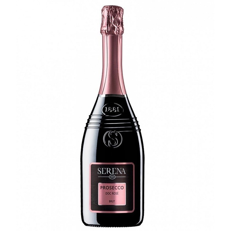 Set 2 x Vin Spumant Prosecco Rose Terra Serena 1881 Brut Doc, 0.75 l