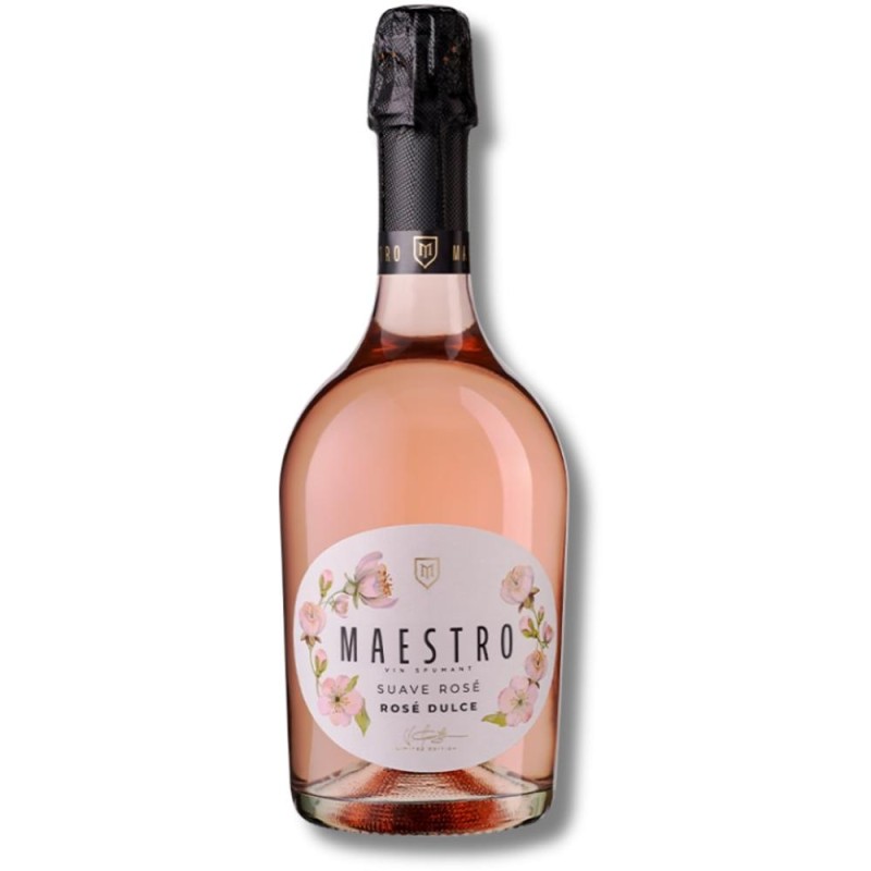 Set 2 x Vin Spumant Rose Apriori Maestro, Suave Rose, Dulce, 0.75 l