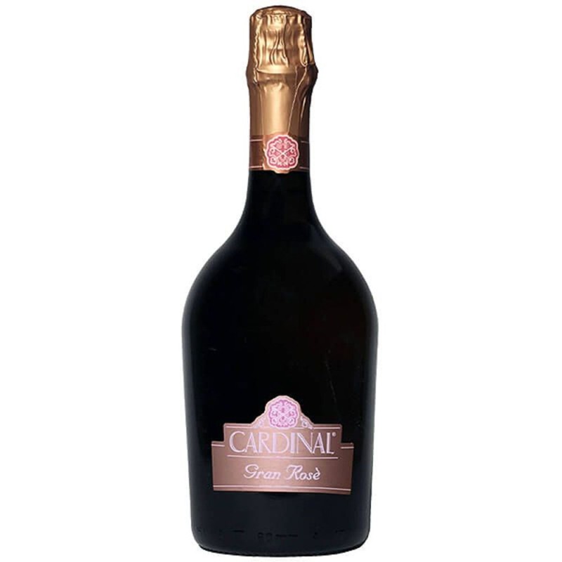 Set 2 x Vin Spumant Rose Brut Cardinal, Foss Marai, DOC, 0.75 l