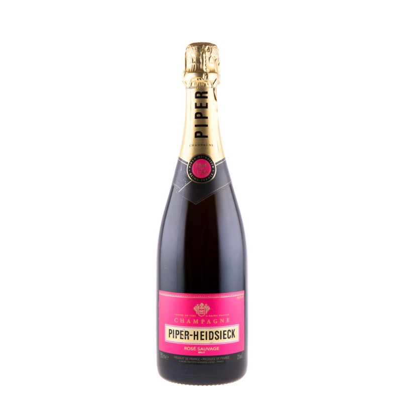 Set 2 x Vin Spumant Rose Sauvage, Piper Heidsieck, 0.75 l