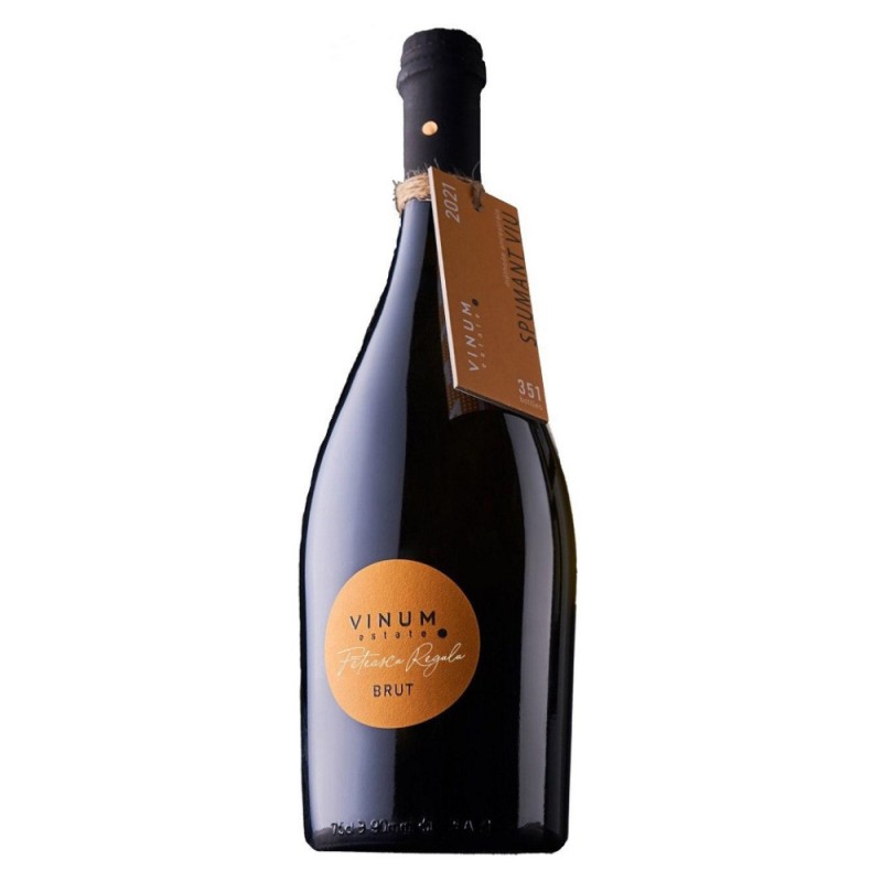 Set 2 x Vin Spumant Vinum Estate Viu, Feteasca Regala, Alb Brut, 0.75 l