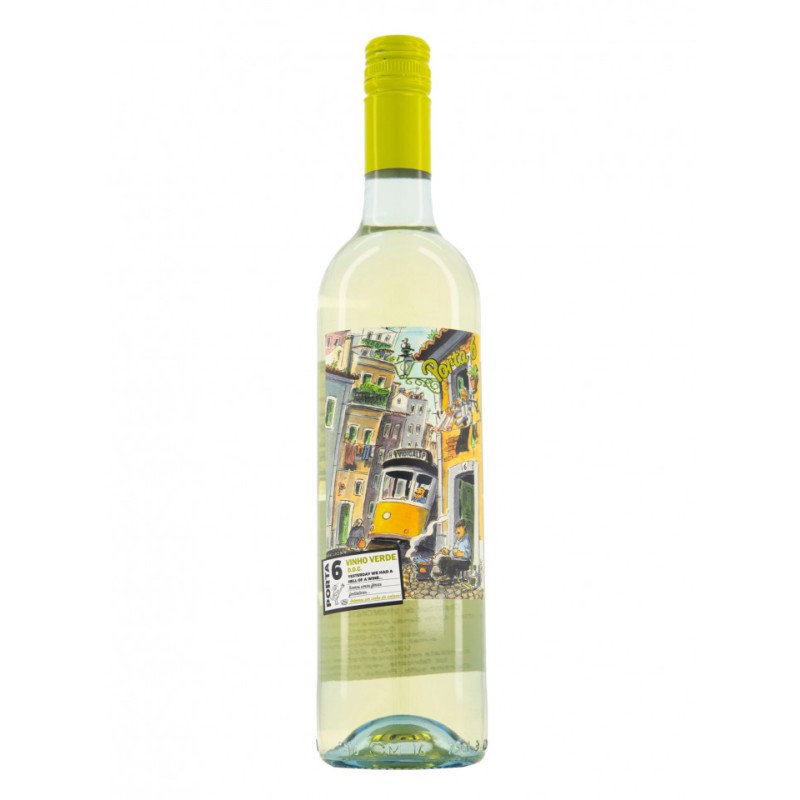 Set 2 x Vin Vidigal Wines Porta 6 Vinho Verde, Alb Sec, 0.75 l