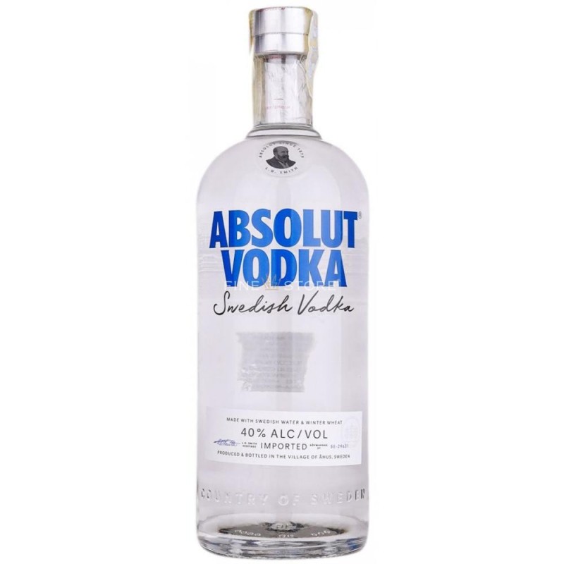 Set 2 x Vodca Absolut Blue, 1 l, 40% Alcool