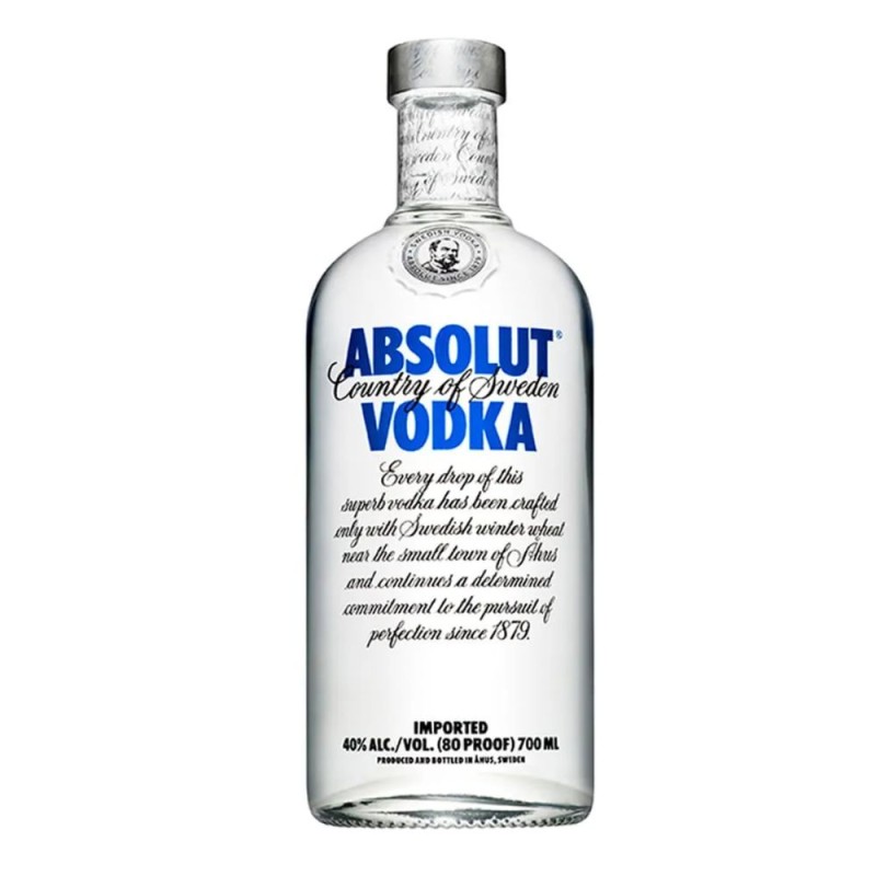 Set 2 x Vodka Absolut, Alcool 40%, 0.7 l