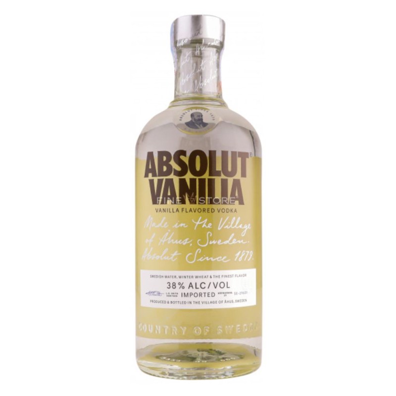 Set 2 x Vodka Absolut, Vanilie, Alcool 38.2%, 0.7 l