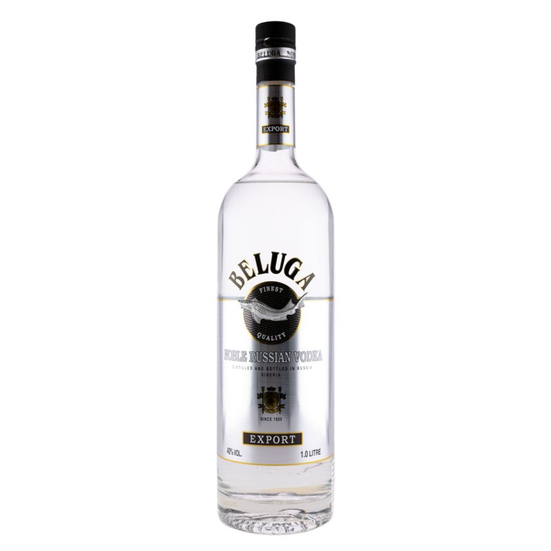 Set 2 x Vodka Beluga Noble 1 l, 40%
