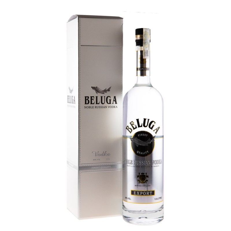 Set 2 x Vodka Beluga Noble 1.5 l, 40%