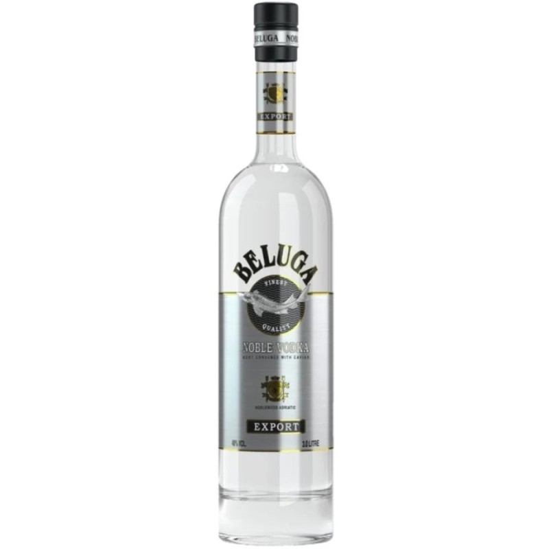 Set 2 x Vodka Beluga Noble, 40% Alcool, 3 l, Cutie Carton