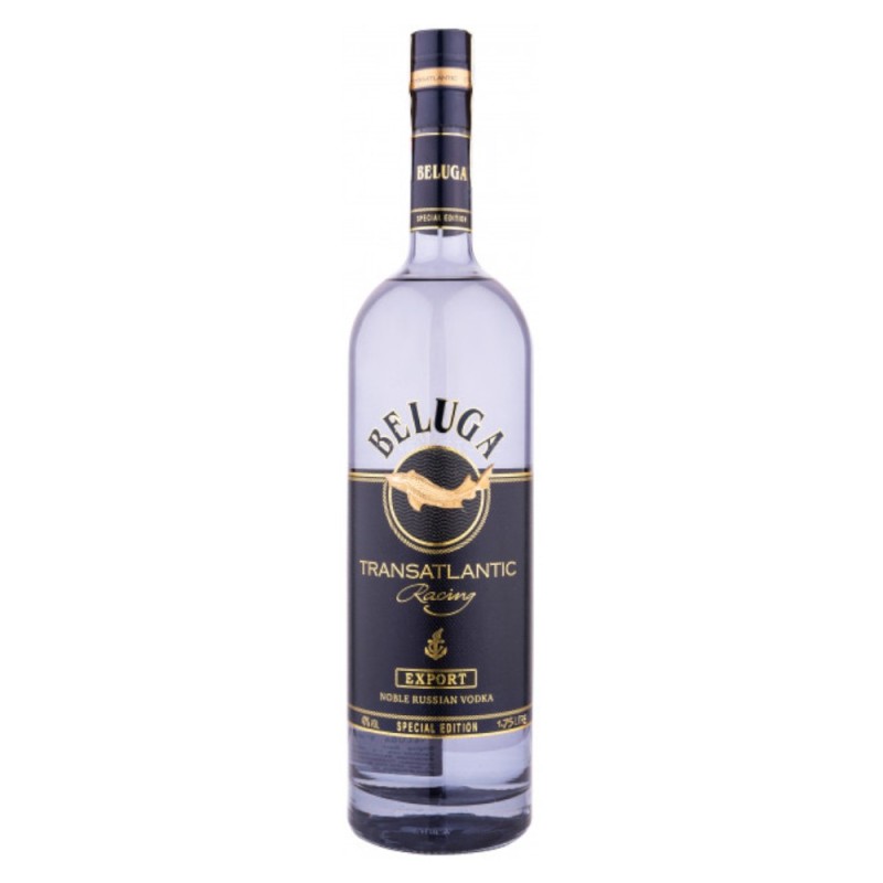 Set 2 x Vodka Beluga Transatlantic fara Gluten si Lactoza, 40%, 1.75 l