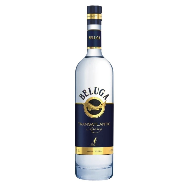 Set 2 x Vodka Beluga Transatlantic Racing, 40% Alcool, 0.7 l