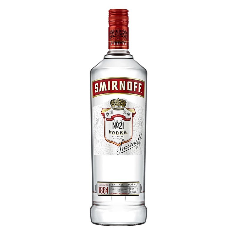 Set 2 x Vodka Smirnoff Red, 40% Alcool, 1 l