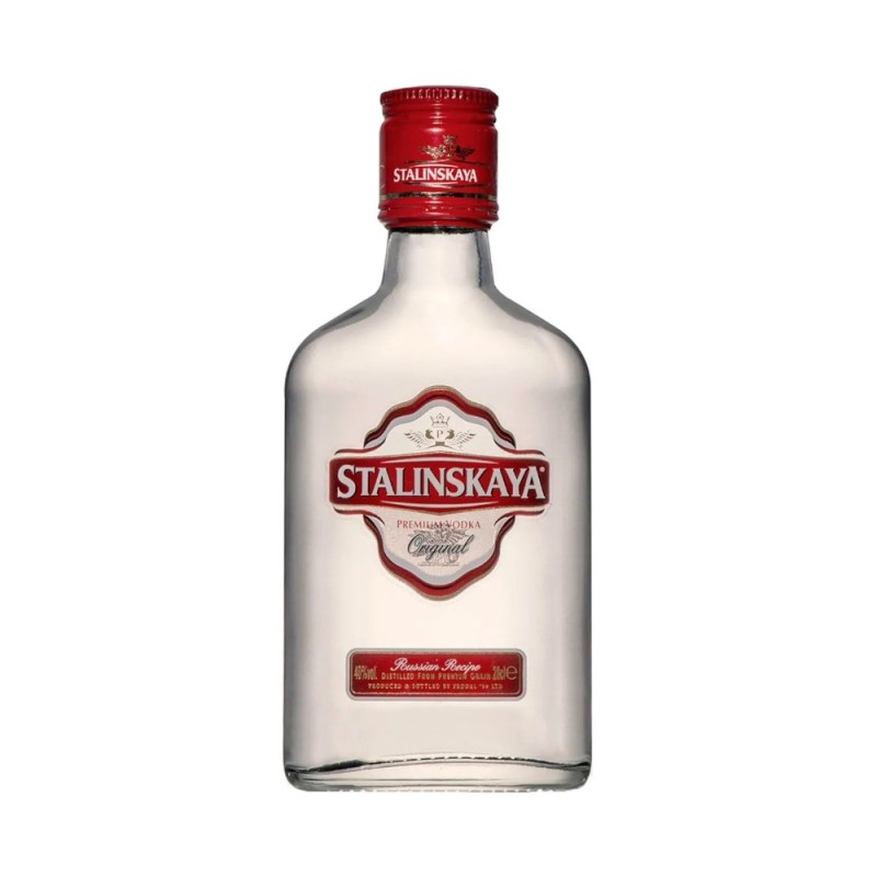 Set 2 x Vodka Stalinskaya, 40 % Alcool, 0.2 l