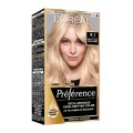 Set 2 x Vopsea de Par Permanenta cu Amoniac L'Oreal Paris Preference 9.1 Viking, 174 ml