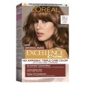 Set 2 x Vopsea de Par Permanenta fara Amoniac L'Oreal Paris Excellence Universal Nudes, 6U Dark Blonde, 192 ml
