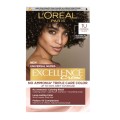 Set 2 x Vopsea de Par Permanenta L'Oreal Paris Excellence Universal Nudes, 1U Universal Black, 192 ml