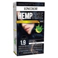 Set 2 x Vopsea de Par Permanenta Loncolor Hempstyle 1.9 Negru Albastru, 100 ml