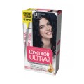 Set 2 x Vopsea de Par Permanenta Loncolor Ultra Max 1.2 Negru Albastru, 200 ml