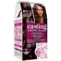 Set 2 x Vopsea de Par Semi-Permanenta fara Amoniac L'Oreal Paris Casting Creme Gloss 515 Ciocolatiu, 180 ml