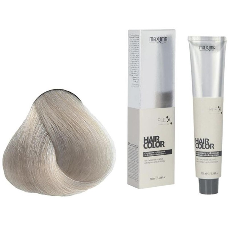 Set 2 x Vopsea Profesionala de Par Maxima, 10.1 Blond Cenusiu Deschis, 100 ml