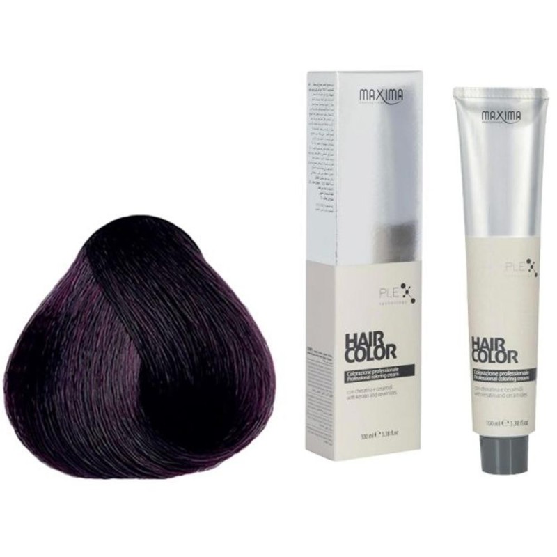 Set 2 x Vopsea Profesionala de Par Maxima, 4.2 Saten Violet, 100 Ml
