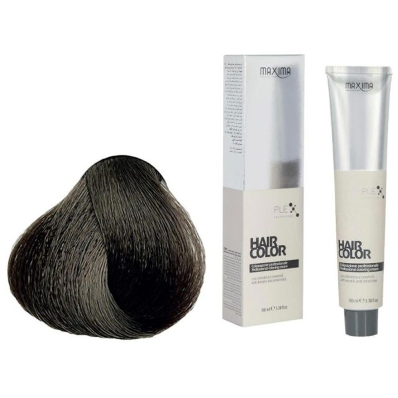 Set 2 x Vopsea Profesionala de Par Maxima, 5.0 Saten Deschis Intens, 100 ml