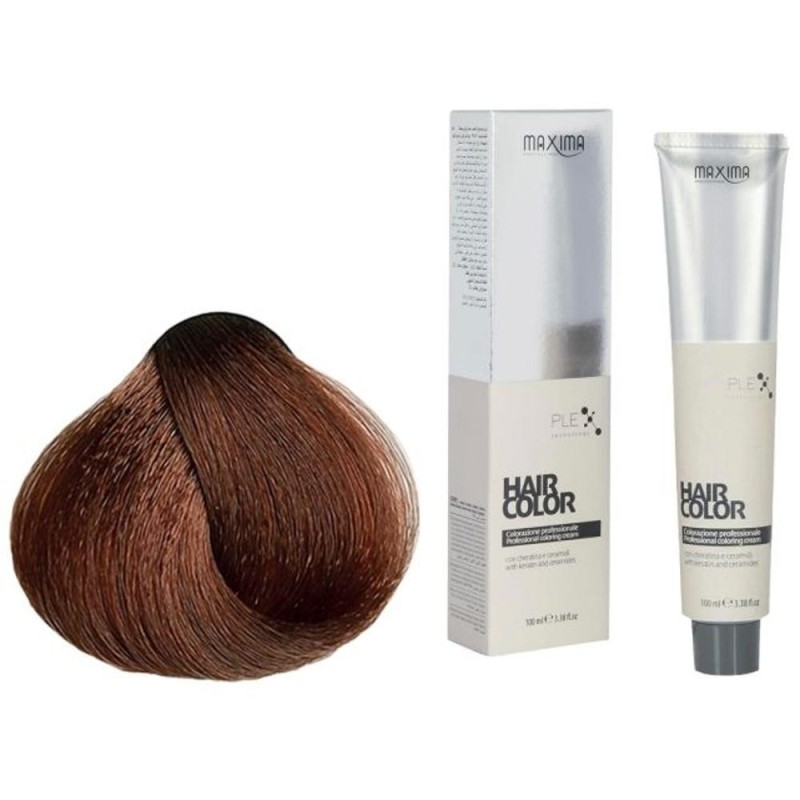 Set 2 x Vopsea Profesionala de Par Maxima, 6.4 Blond Aramiu Inchis, 100 ml