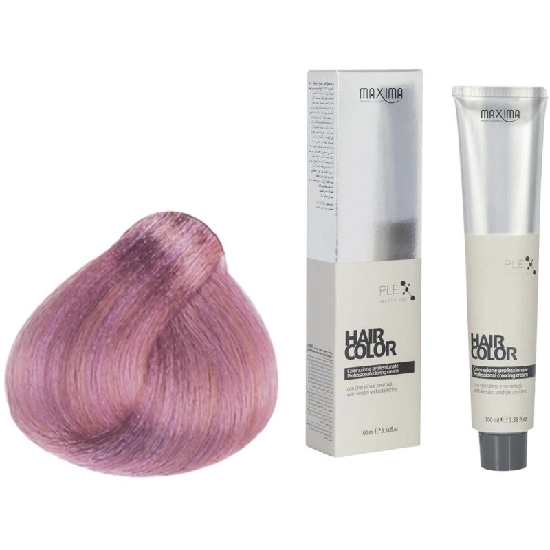 Set 2 x Vopsea Profesionala de Par Maxima, 7 Roz Arctic Metalic, 100 ml