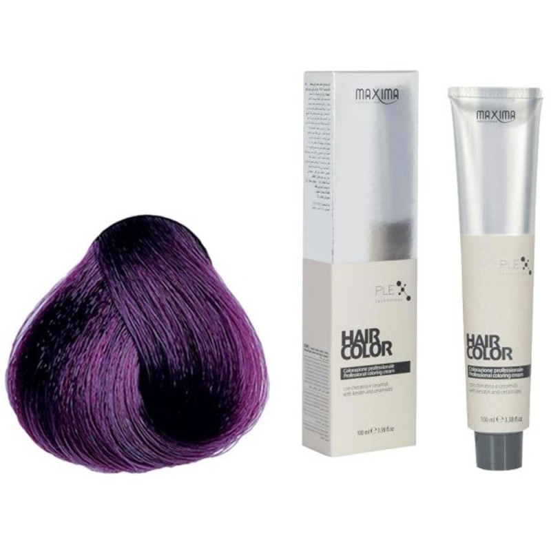 Set 2 x Vopsea Profesionala de Par Maxima, 7.22 Blond Violet Intens, 100 ml