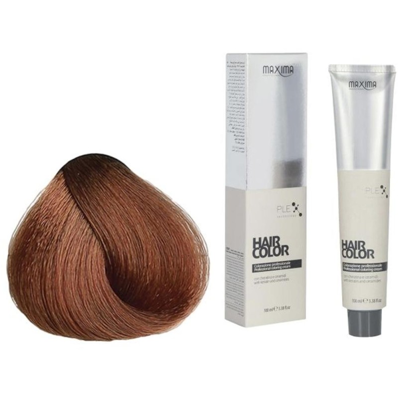 Set 2 x Vopsea Profesionala de Par Maxima, 7.4 Blond Aramiu, 100 ml
