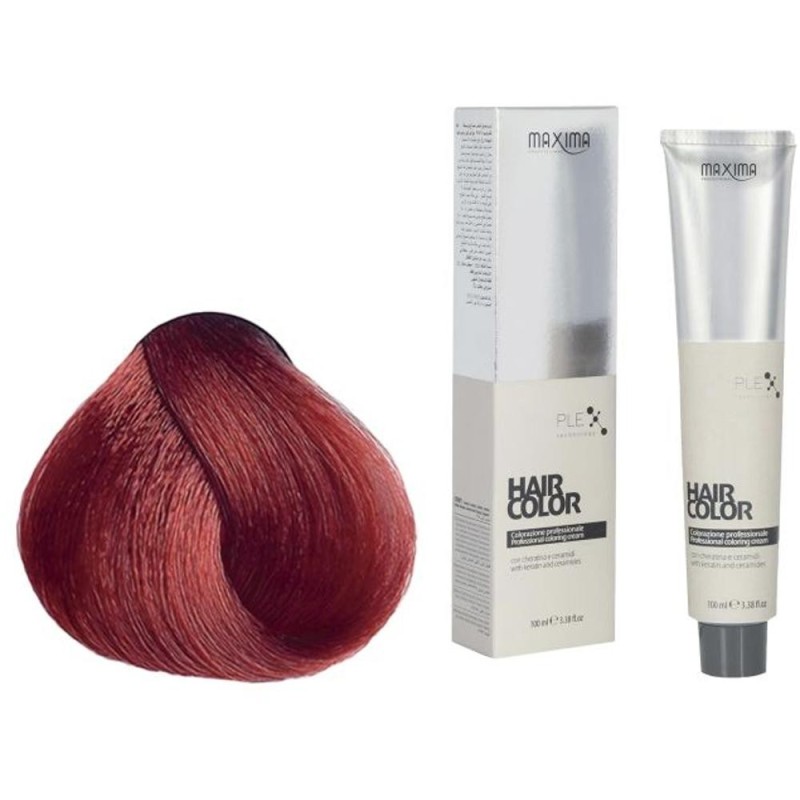 Set 2 x Vopsea Profesionala de Par Maxima, 7.66 Blond Roscat Intens, 100 ml