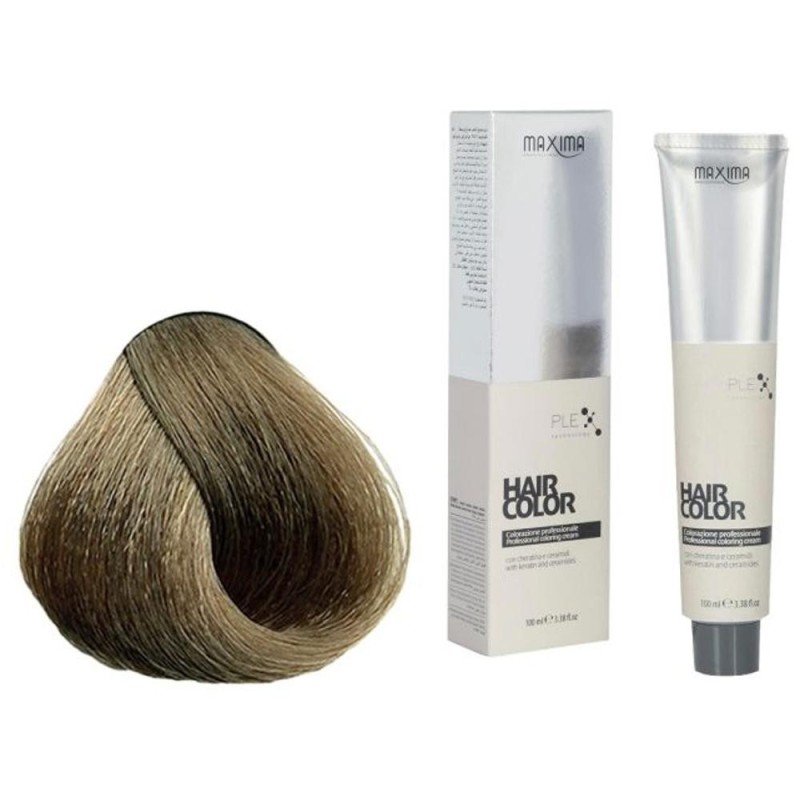 Set 2 x Vopsea Profesionala de Par Maxima, 8.01 Blond deschis Rece, 100 Ml