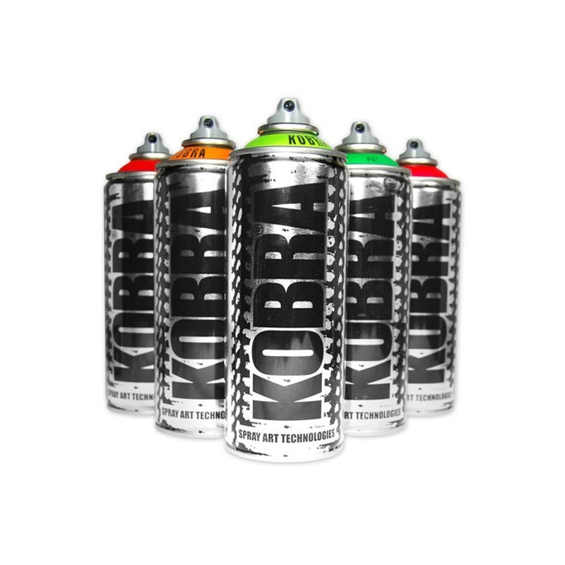 Set 2 x Vopsea Spray Acrilic Kobra HP - Ray - 400 ml