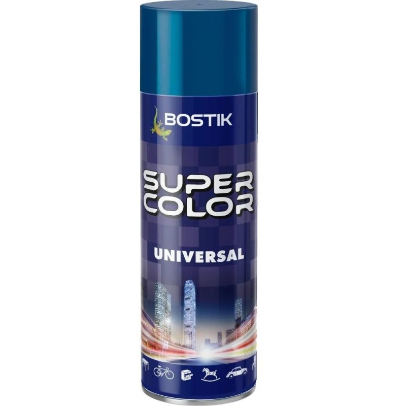 Set 2 x Vopsea Spray Universala Albastru Semnal, pentru Retus, RAL 5005, Bostik, 400 ml