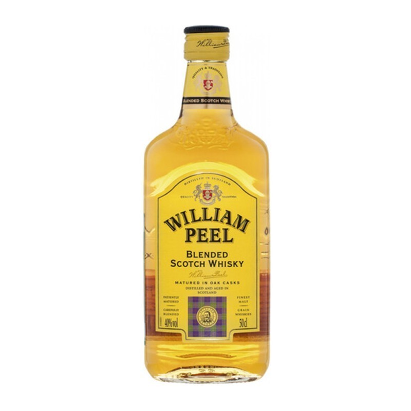 Set 2 x Whiskey William Peel Marie Brizard, 40% Alcool, 0.5 l