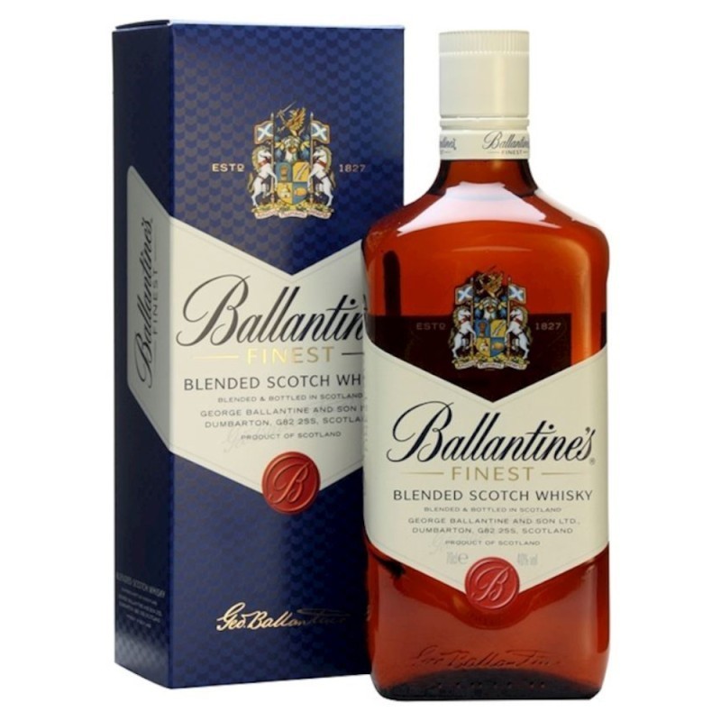 Set 2 x Whisky Ballantine's, Finest Blended, 40% Alcool, 0.7 l