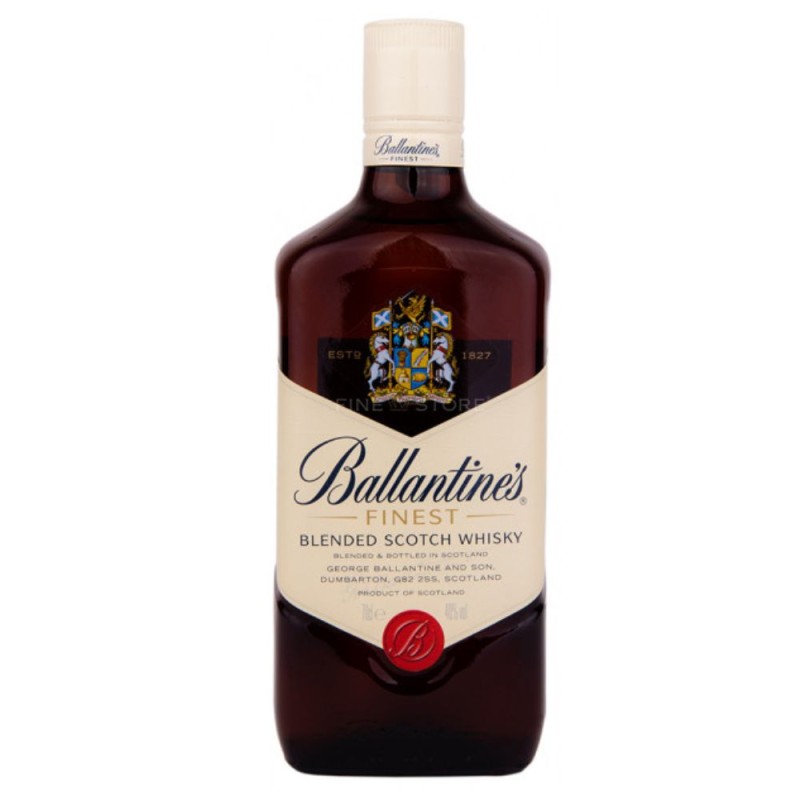 Set 2 x Whisky Ballantine's Finest, Alcool 40%, 0.7 l